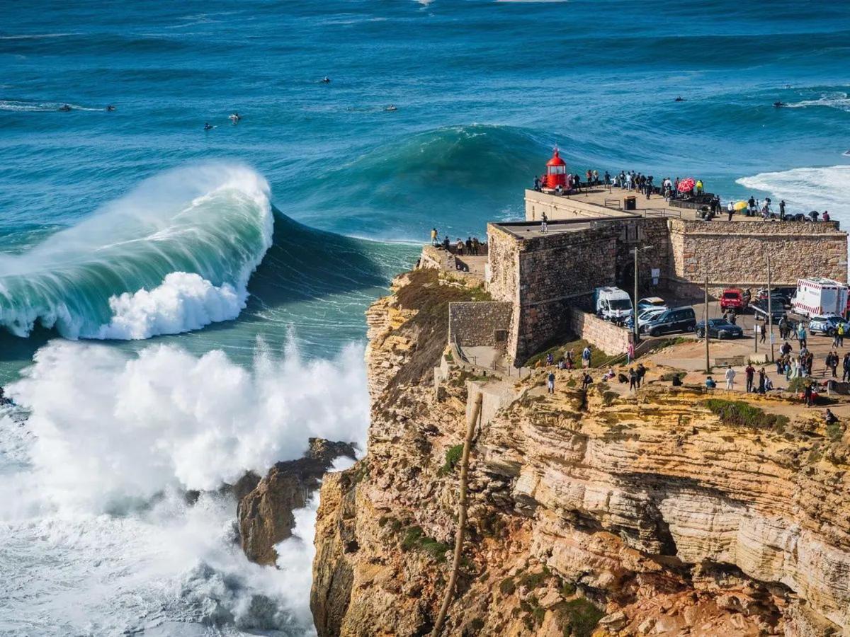 Ferienwohnung Cheirinho A Mar Al Nazaré Exterior foto